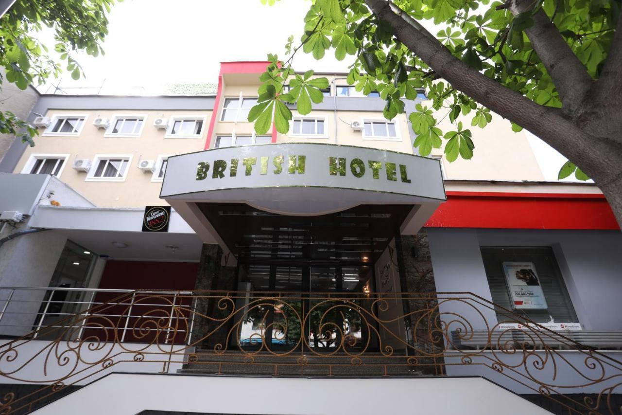 British Hotel Pogradec Kültér fotó